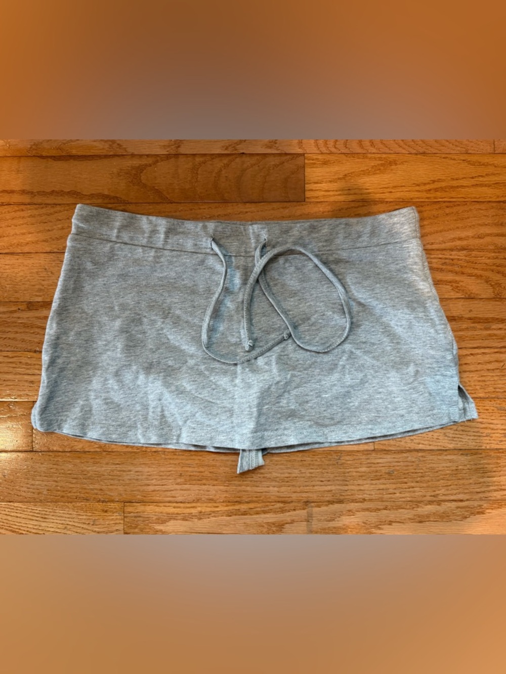 Edikted Skort Womens medium grey Mini Skirt Shorts